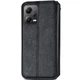 Кожаный чехол-книжка GETMAN Cubic (PU) для Xiaomi Poco X5 5G / Redmi Note 12 5G Черный - изображение 2
