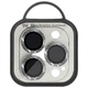 Захисне скло Metal Shine на камеру (в упак.) Apple iPhone 13 Pro / 13 Pro Max Срібний / Silver - зображення 2
