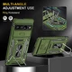 Ударопрочный чехол Camshield Army Ring для Google Pixel 7 Pro Оливковый / Army Green Без бренда - изображение 2