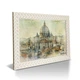 Фоторамка MARCO DECOR 2712E - 354 30х40 см, белая с текстурой дерева - изображение 3