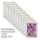 Фоторамка MARCO DECOR 2716 - 419 21х30 см, бежевая с золотом, набор 10 шт - изображение 1