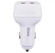 Автомобільний зарядний пристрій Hoco Z36 2.4A 2xUSB - White Hoco HOCO-Z36-W білий - зображення 3