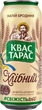 Упаковка кваса Квас Тарас Хлебный 0.5 л x 24 шт (4820000451895) - изображение 2