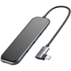 Док-станция Baseus CAHUB-BZ0G USB3.1 Type-C - HDMI/USB3.0x3/PD Серая - изображение 1