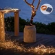 Водонепроникна світлодіодна гірлянда Нитка SunStarlight 200 LED 22 м, 8 режимів освітлення на Сонячній Панелі (теплий білий) (SSL-200) - зображення 11