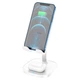 Бездротова зарядка 2в1 для iPhone 12/13/14 Magsafe HOCO CW37 2-in-1 Білий - зображення 1