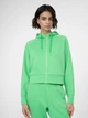Толстовка на молнии с капюшоном женская 4F Sweatshirt F536 4FSS23TSWSF536-41S M Зеленая (5904698224135) - изображение 1