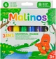 Kredki woskowe Malinos Wachsmal-Zauber 3 w 1 6 szt (MA-301036) (4260631423883) - obraz 1