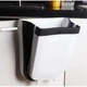 Сміттєвий контейнер Kitchen складаний Flexible Bin і розкладний на двері, з ABS пластик білий (Ave-Flexible) - зображення 3