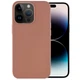 Силиконовый чехол Candy для Apple iPhone 14 Pro Max (6.7") Коричневый Без бренда - изображение 5