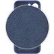 Чехол Silicone Case Full Camera Protective (AA) для Apple iPhone 13 Pro (6.1") Синий / Deep navy Без бренда - изображение 3