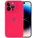 Чехол Silk Full Camera Protective (AA) для Apple iPhone 14 Pro Max (6.7") Красный / Rose Red Без бренда - изображение 5