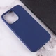 Силиконовый чехол Candy для Apple iPhone 14 Pro Max (6.7") Синий Без бренда - изображение 4
