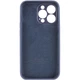 Чехол Silk Full Camera Protective (AA) для Apple iPhone 14 Pro Max (6.7") Темно-синий / Midnight blue Без бренда - изображение 2