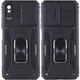 Ударопрочный чехол Camshield Army Ring для Xiaomi Redmi 9A Черный / Black Без бренда - изображение 1