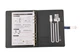 Блокнот с беспроводной зарядкой Universal дневник с флешкой 16 Гб Powerbank Синий (ткань) - изображение 11