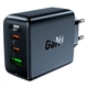Сетевое зарядное устройство ACEFAST GaN A41 |2Type-C/1USB, 65W/5A, PD/QC| адаптер с быстрой зарядкой Black - изображение 1