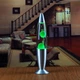 Настольная Лава лампа с воском LAVA LAMP 34,5см Зеленая - изображение 2