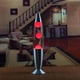 Настольная Лава лампа с воском LAVA LAMP 41см Красная - изображение 1