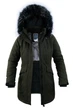 Парка женская Freever AF 21628 хаки S - изображение 1