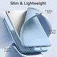 Силиконовый чехол обложка + Pencil Holder BBM1 для iPad 10 2022/2024 10,9"/iPad 11" 2025 (A16) Голубой - изображение 4