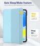 Чехол обложка BBM1 Leather для iPad 10 2022/2024 10.9"/iPad 11" 2025 (A16) Голубой - изображение 3