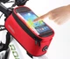 Велосипедная сумка Roswheel 6.5" велосумка для телефона на раму 12496 L Red - изображение 1