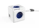 Сетевой удлинитель Allocacoc PowerCube Extended USB, BLUE (1402BL/DEEUPC) - изображение 1