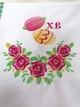 Вишитий великодній рушничок Волинські візерунки на корзинку 68*33 см - зображення 2