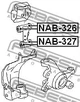 Сайлентблок подвески Febest (NAB326) - изображение 2