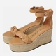Женские босоножки Calvin Klein 794336482 40,5 (10) 26,5 см Коричневые (1159777260) - изображение 2