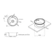 Кухонная мойка KRONER (KRP) Satin-490 D0.8T180 - изображение 5