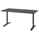 Комп'ютерний стіл BEKANT 160x80 см IKEA 692.825.92 чорний 85 - зображення 1