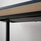 Комп'ютерний стіл BEKANT 160x80 см IKEA 492.827.67 чорний/синій 85 - зображення 2