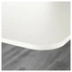 Комп'ютерний стіл BEKANT 120x80 см ( висота 65-85 см) IKEA 590.063.21 білий/чорний - изображение 4