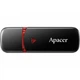 USB флеш накопитель Apacer 8GB AH333 black USB 2.0 (AP8GAH333B-1) - изображение 1