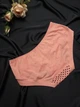 Трусики сліпи котонові горох із мереживом S/M рожеві (T1840Р) - изображение 2