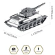 Конструктор Metal Time коллекционная модель T-34/85 (MT071) - изображение 2