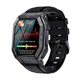 Смарт годинник Розумний браслет Smart Sports King MAX Pro Чоловічі Прийом дзвінка 19 спорт режиму Пульсометр Тонометр Black - зображення 2