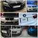 Безрамочне кріплення автономера Plate Holder - Чорний - 4 шт. - зображення 8