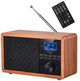 Odbiornik radiowy Adler AD 1184 Portable Digital Black Wood (OAVADLBUD0003) - obraz 1