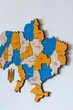 Дерев'яна Багатошарова мапа України "Патріот" 100×67 см - зображення 7