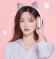 Наушники Bluetooth MDR CAT ear VZV-23M 7805 с подсветкой, мятные - изображение 4