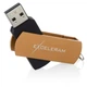 USB флеш накопитель eXceleram 64GB P2 Series Brown/Black USB 2.0 (EXP2U2BRB64) - изображение 3