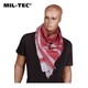 Арафатка-Шарф Mil-Tec® Шемаг, кефия 110x110 White/Red - изображение 3