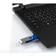 USB флеш накопитель eXceleram 8GB P1 Series Silver/Blue USB 2.0 (EXP1U2SIBL08) - изображение 7