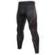 Чоловічий компресійний спортивний комплект тайтси + футболка Ironbull Pro 91204 L (Black Red) - зображення 4