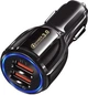 Автомобильное зарядное устройство CWa 2USB PD18W QC 3.0 Black (CT050555) - изображение 1