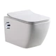 Унітаз-біде підвісний dusel cubis mix dwht10201030м - изображение 1