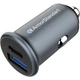 Зарядное устройство Armorstandart Car USB Type-C PD20W + USB QC 3.0 Grey (ARM65439) - изображение 1